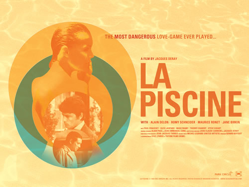 La Piscine re-release poster